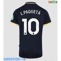 Camisa de time de futebol West Ham United Lucas Paqueta #10 Replicas 3º Equipamento 2025-26 Manga Curta